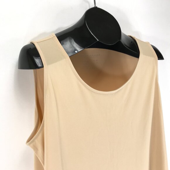 Susan Graver Modern Essentials Liquid Knit Tank Top Women's Plus Size 1X Stretch - Picture 4 of 10